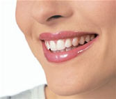 Mit Cercon smart ceramics gefertigter Zahnersatz ist kaum von gesunden Zähnen zu unterscheiden